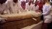 Découverte d'une trentaine de sarcophages très bien préservés à Louxor en Egypte