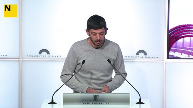 El diputat de la CUP Xavier Pellicer condiciona el suport als pressupostos al fet que el Govern constati un gir a l'esquerra