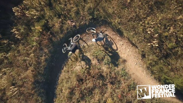 Descente de VTT à Autun, Saône-et-Loire (71)
