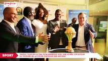 Trophy Tour de la CAN Total Energies 2021/ une soirée VIP autour du trophée de la Coupe d’Afrique des Nations