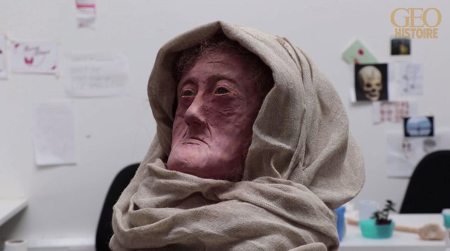 Le visage de Hilda, une femme druide de l'âge du fer, reconstitué plus de 1600 ans après sa mort