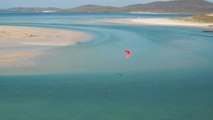 Du kitesurf en Ecosse dans les îles Hébrides