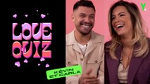 Carla Moreau et Kévin Guedj testent leur couple dans notre Love Quiz !
