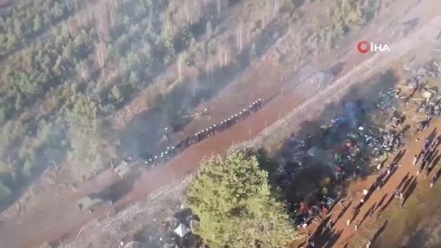 Polonya, Belarus ile sınırını kapattıPolonya Başbakanı Morawiecki ve Milli Savunma Bakanı Blaszczak'tan sınıra ziyaret