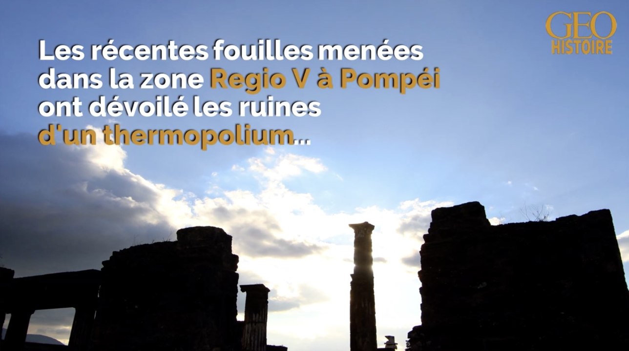 Un restaurant fastfood vieux de 2000 ans à Pompéi