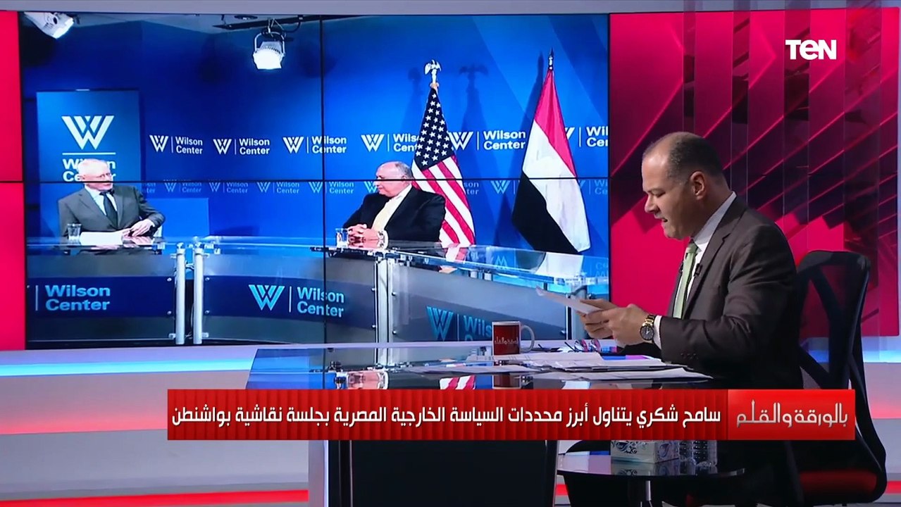 ماذا قال الوزير سامح شكري عن تركيا في واشنطن بشأن سياساتها الخارجية؟