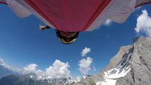 Wingsuit dans les Alpes suisses avec Géraldine Fasnacht