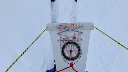 L'aventurier français Matthieu Tordeur est venu à bout de son expédition jusqu'au pôle Sud