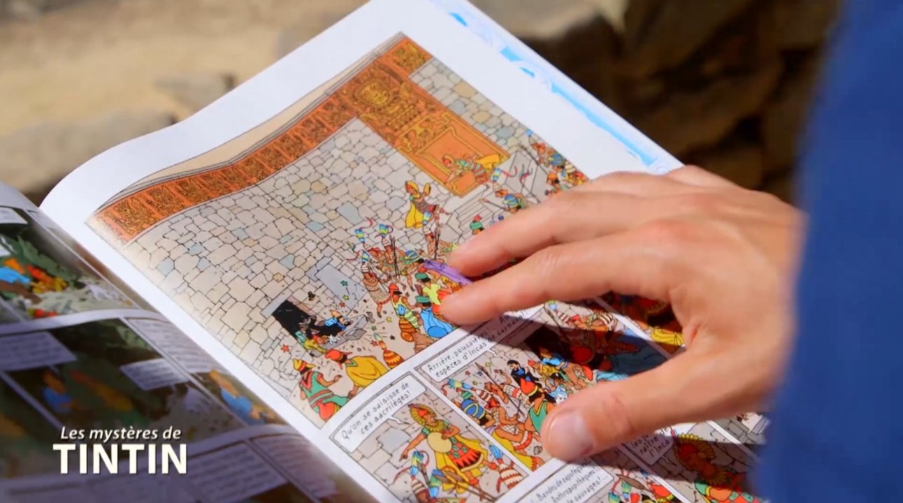 Les mystères de Tintin : à la recherche du temple du soleil