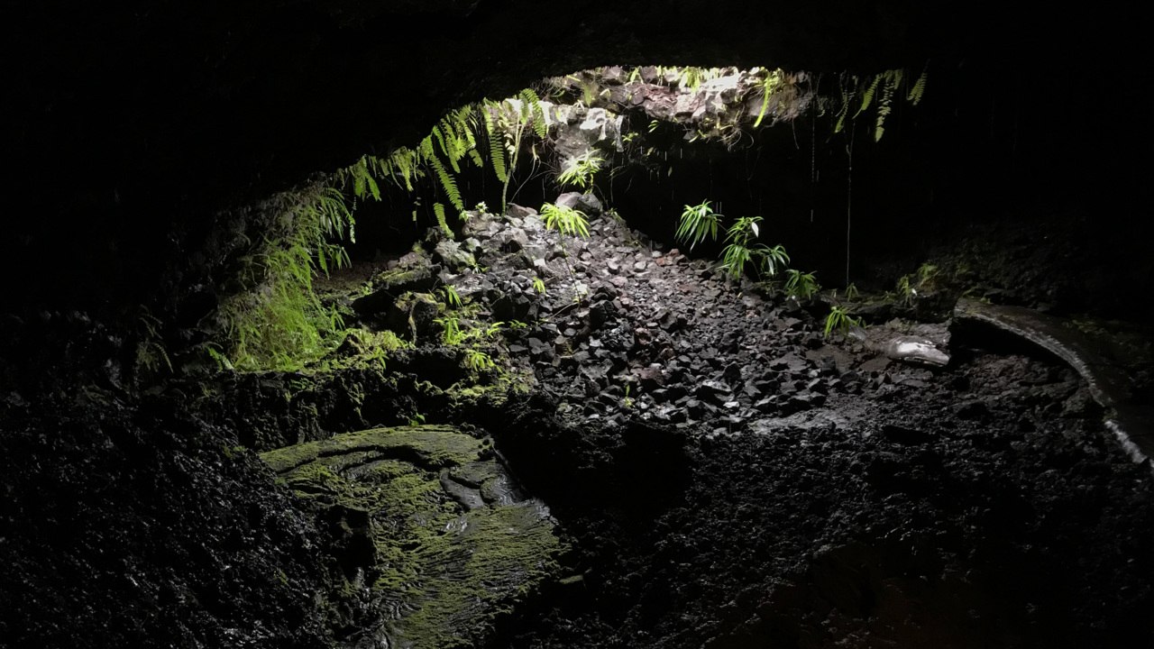 A La Réunion, dans les tunnels de lave du Piton de la Fournaise [GEO 360°]