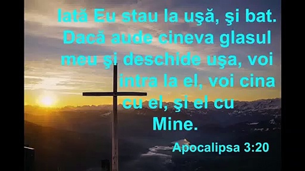 3 Versete biblice voce