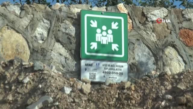 AFAD Afet ve acil durum toplanma alanı kaçak hafriyatla doldu