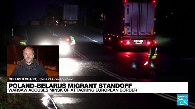 Around 2,000 migrants at Belarus border trying to enter Poland