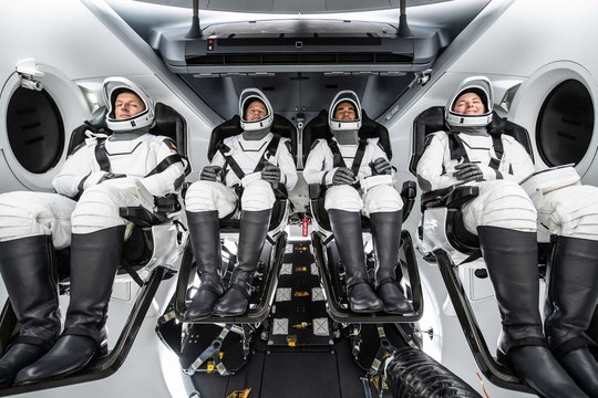 NASA’s SpaceX Crew-3 Astronauts Launch to the Space Station