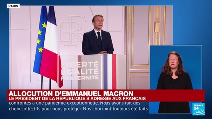 Allocution d'Emmanuel Macron : "Nous n'en avons pas terminé avec la pandémie"