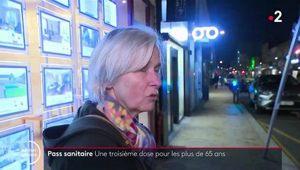 Pass sanitaire : la troisième dose va être obligatoire pour les plus 65 ans