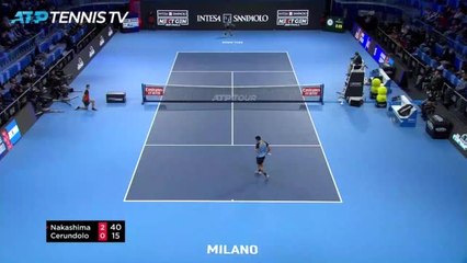 ATP - Masters Next Gen : Nakashima trop fort pour Cerundolo