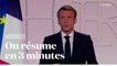 Macron : les 7 annonces à retenir du discours du président de la République