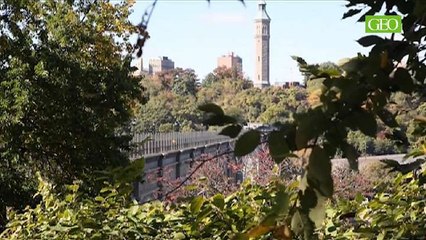 New York : Le High Bridge, un pont qui se réveille avec le Bronx [GEO Making-of]