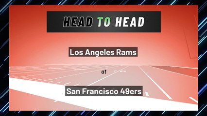 Los Angeles Rams at San Francisco 49ers: Over/Under