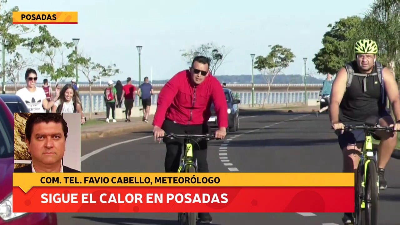 Sigue el calor en Posadas