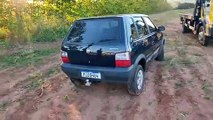 PM recupera Fiat Uno roubado na rodovia PR-323, entre Cafezal do Sul e Perobal