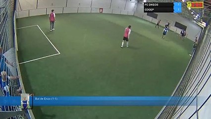 But de Enzo (1-1) - FC DIKEOS Vs COGEP - 09/11/21 20:00 - LIGUE 4 - Poitiers Game Parc