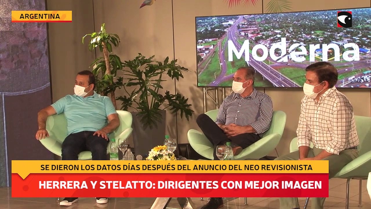 Herrera y Stelatto dirigentes con mejor imagen