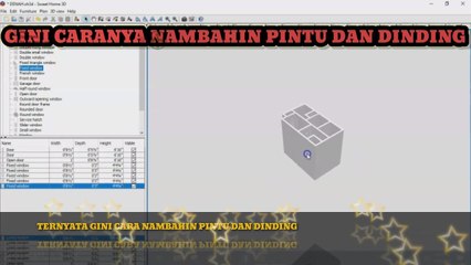 GINI CARANYA NAMBAHIN DINDING DAN PINTU YANG BENER!!!