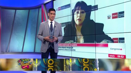 Mirtha Vásquez sobre pedidos de ascensos de las FF.AA.: en las próximas horas se tomarán decisiones