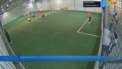 But de Steeven (11-3) - TEAM FARMER Vs FC GRAS DU BIDE 2 - 09/11/21 21:00 - LIGUE 4
