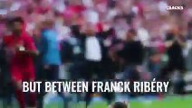Moment saat Frank Ribery emosi kepada Arjen Robben