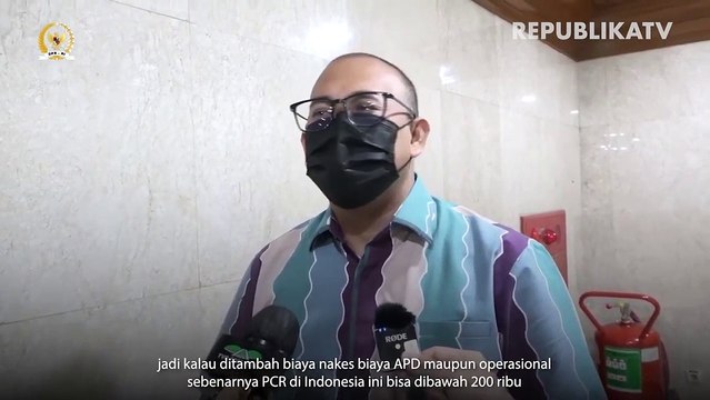 DPR Nilai Harga Tes PCR Bisa di Bawah 200 Ribu
