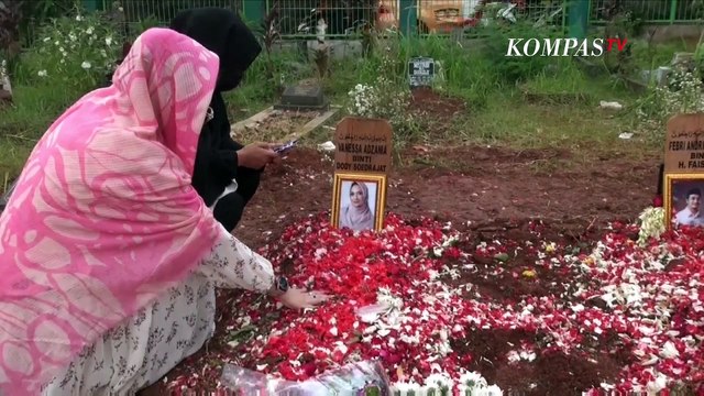 Viral! Makam Vanessa Angel dan Bibi Rusak, Foto Vanessa Hilang