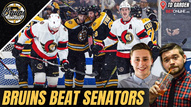 Bruins Pull Out Win vs Ottawa Senators | Bruins Postgame Report LIVE From TD Garden