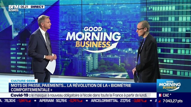 Culture Geek : Mots de passe, paiements... la révolution de la biométrie comportementale , par Anthony Morel - 10/11