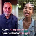 Actor Anupam Kher Lends A Helping Hand To Young Indian Begging In Nepal
