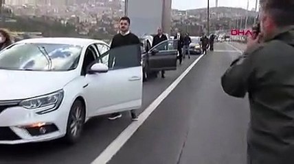 15 Temmuz Köprüsü, Taksim, Domabahçe; 9.05'te hayat durdu