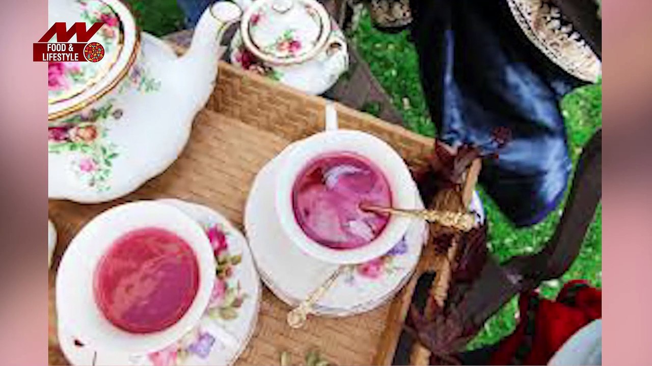 Easy to make healthy Rose Tea | Aromatic Rose Tea | Vegan Rose Tea