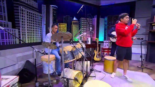 DIKASIH DRUM SET DARI MIKE PORTNOY! DEDEN NOY SKILLNYA NGERI! - Tonight Show Premiere