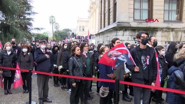 İSTANBUL-DOLMABAHÇE SARAYI'NDA 10 KASIM