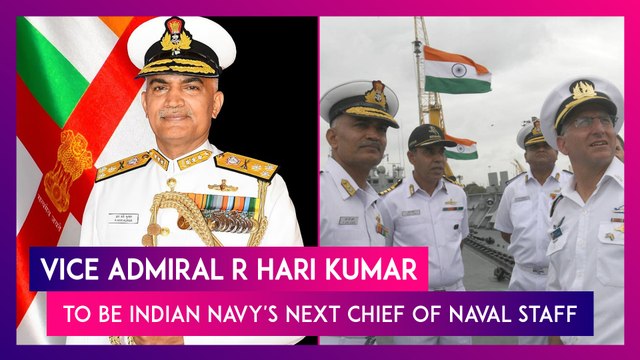 Vice Admiral R Hari Kumar To Be Indian Navy's Next Chief Of Naval Staff