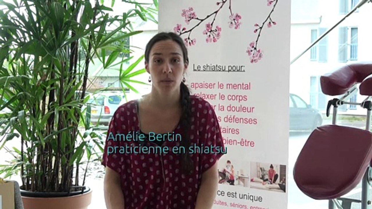 Amélie Bertin, praticienne en shiatsu