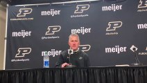 Purdue Coach matt Painter Reacts to Win Over Bellarmine