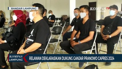 Descargar video: Relawan Deklarasikan Dukung Ganjar Pranowo Capres 2024