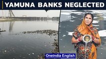 Chhath puja: Devotees worship at neglected Yamuna banks, bathe in toxic river | Oneindia News