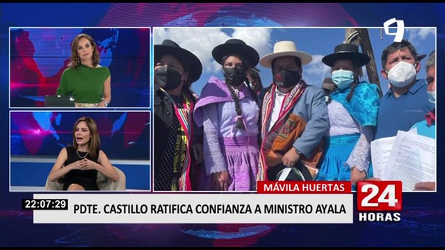 Mávila Huertas: Pedro Castillo cada día nos demuestra que no da la talla para la presidencia