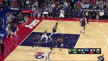 Giannis blocked emphatically by Reed