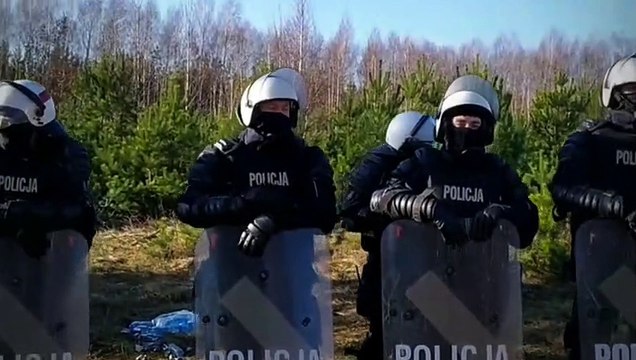 Situación migratoria en la Frontera entre Polonia y Bielorrusia - EFE