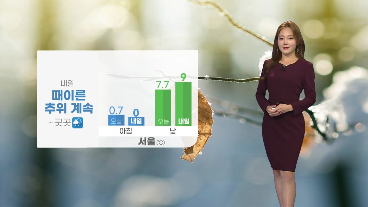 [날씨] 내일 때이른 추위 계속...곳곳에 눈 또는 비 / YTN